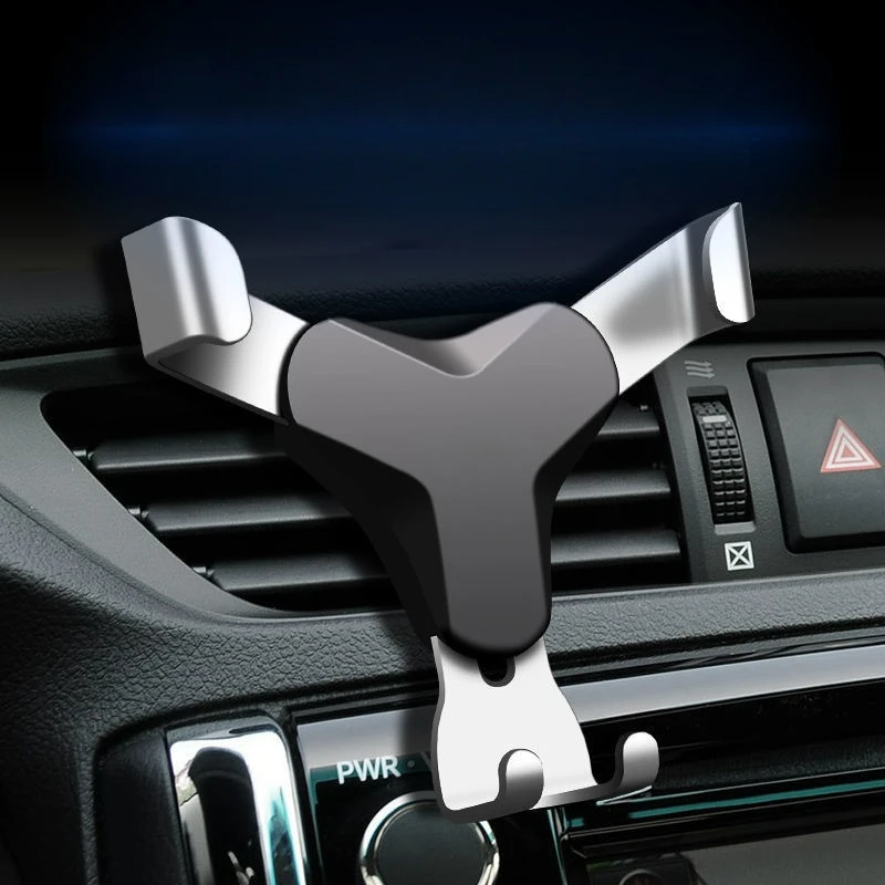 

1Pcs Universal Air Vent in Car Mobile Phone Holder Stand for IPhone Samsung Smartphone No Magnetic Auto Support Car Phone Holder