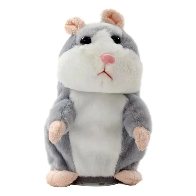 

Electronic Hamster Mouse Electric Interactive Nodding Toy Soft Interactive Stuffed Plush Animal Nodding Toy For Children Boys