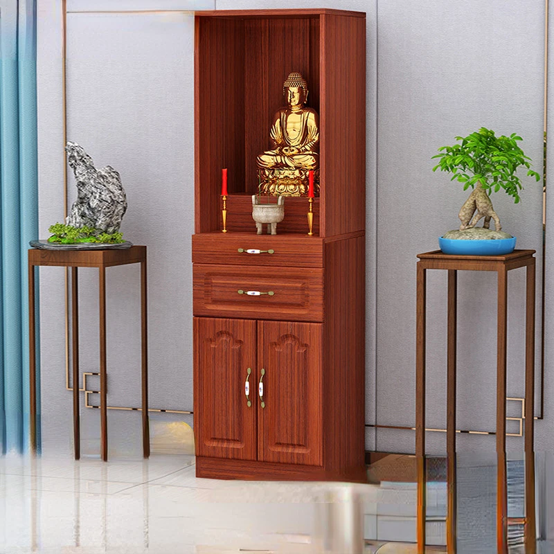 

Новый китайский дневной шкаф, простой буддийский шкаф для стола и дома