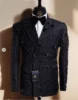 Sparkly Crystals Beaded Men Suit Groom Tuxedo Customized Notched Lapel Male Prom Blazers 2 Pieces Sets WeddingCostume Homme 1
