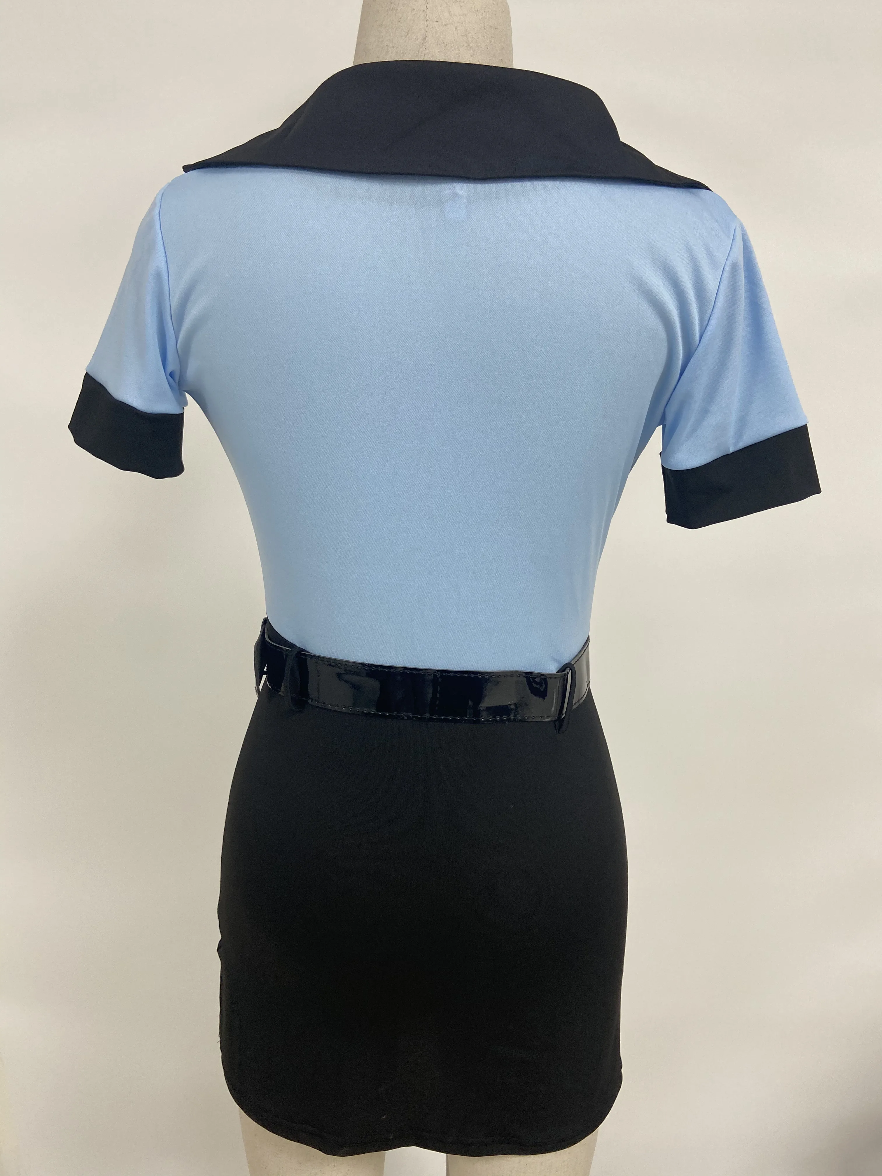 Vocole Police Women Costume Sexy Cop Officer Cosplay Fancy Dress Uniform