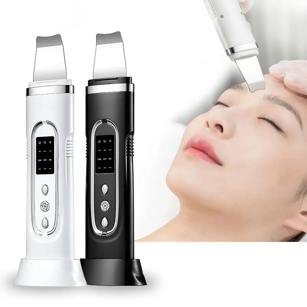 Electric Facial Cleansing Pore Deep Cleanser Acne Blackhead Remover Peeling Shovel Device BeautyMachine Ultrasonic Skin Scrubber