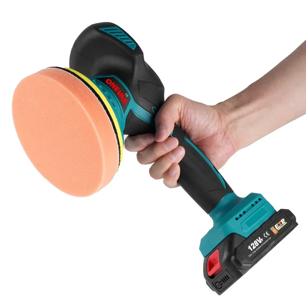 무선 자동차 광택기 전기 광택기 무선 자동차 자동차 연마 씰링 유약 기계 Makita 18v 배터리
