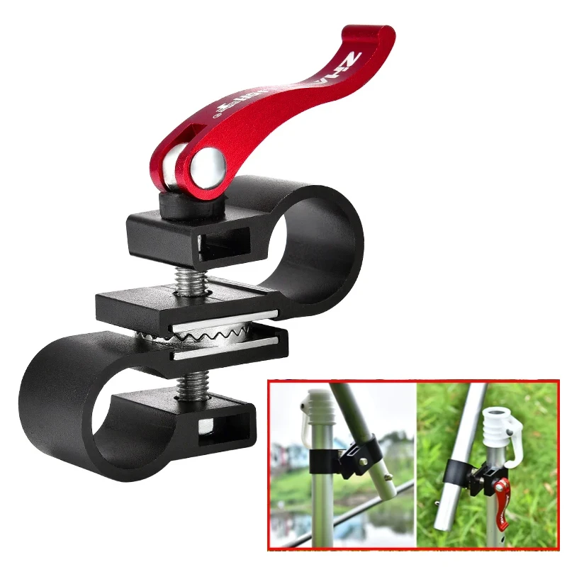

Umbrella Clamp For Chair Adjustable Umbrella Base Stand Holders Clamp Fixed Beach Fishing Chair Clamp Bracket Stand Support For