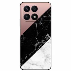 Elegant Marble Design Soft TPU Phone Case - Stylish Protective Back Cover with Floral Coques for Honor Play 9A 2024 (1)