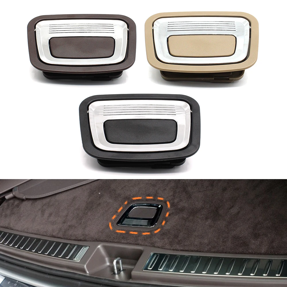 

Car Rear Luggage Trunk Boot Mat Floor Carpet Switch Latch Handle For Mercedes BENZ ML GL GLE GLS GLC B Class W166 W292 W253 W247