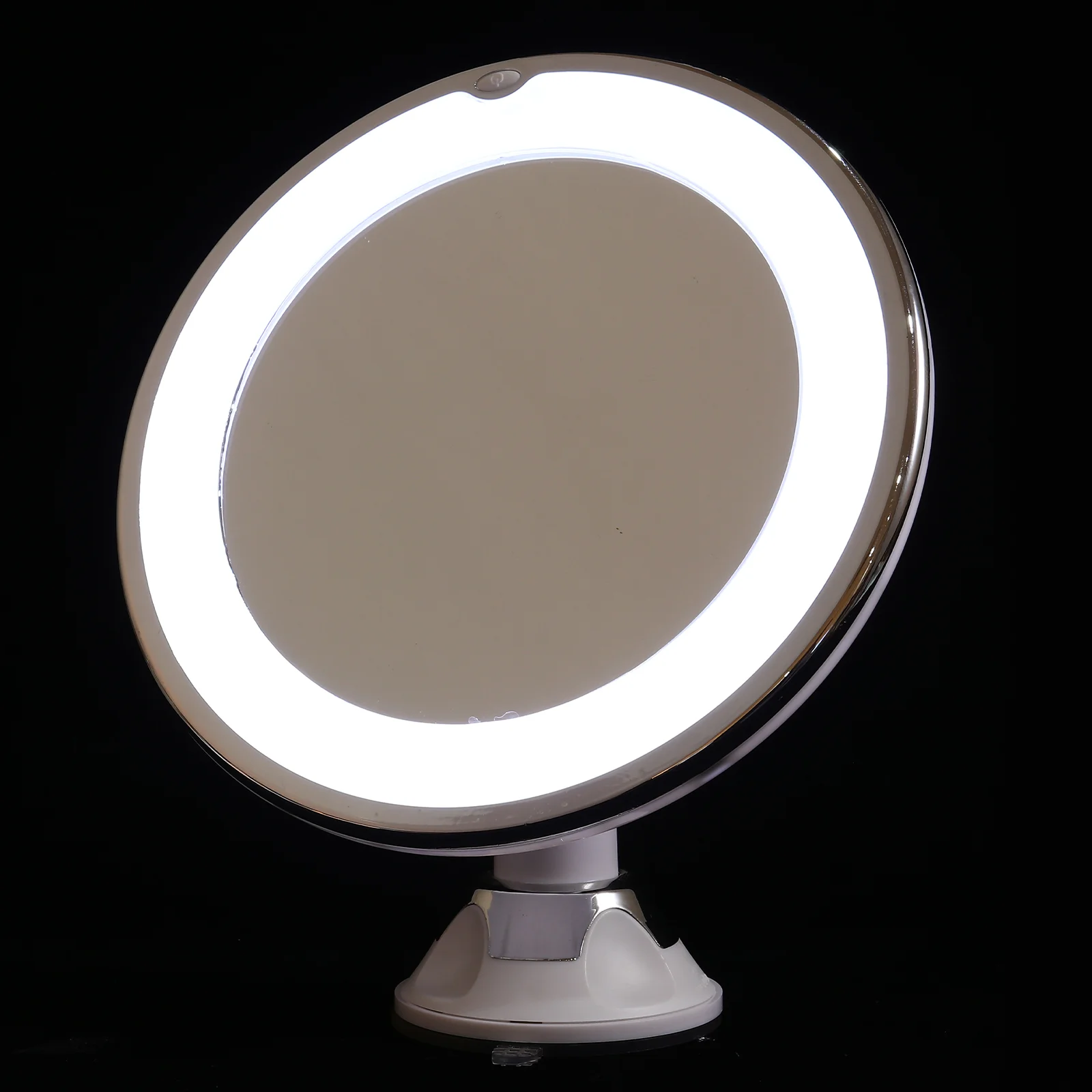 

7Inch 10X Magnifying Makeup Mirror with Suction Cup Led Makeup Mirror Rotating Professional Desktop Cosmetic Mirror