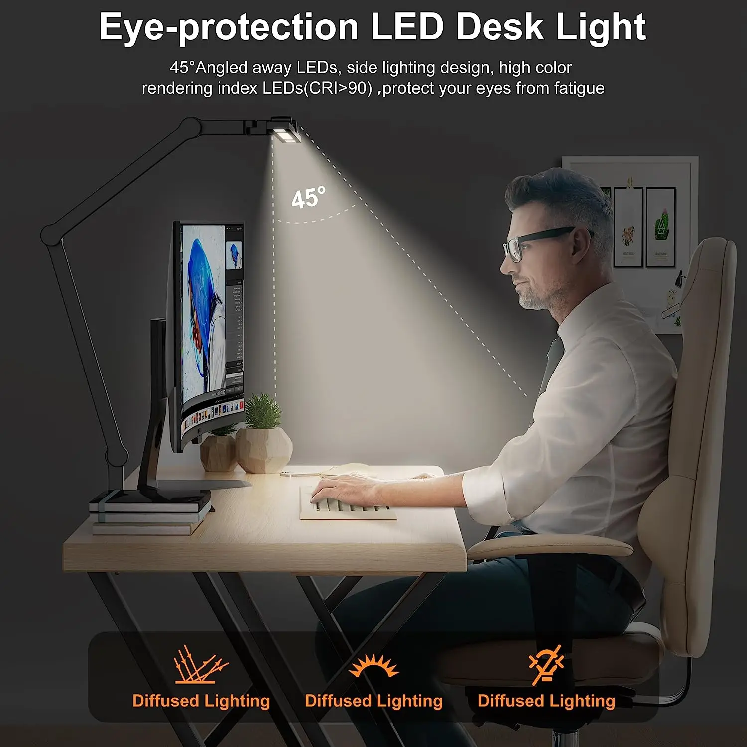 Dimmable LED Desk Lamp 3