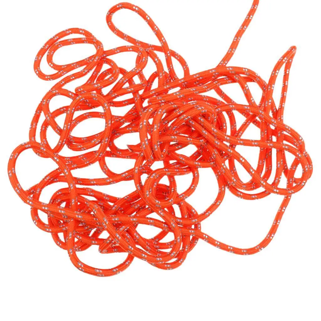 Rescue Throw Line Bag with Polypropylene Rope Reflective Safety for Boat Kayak Water Activities