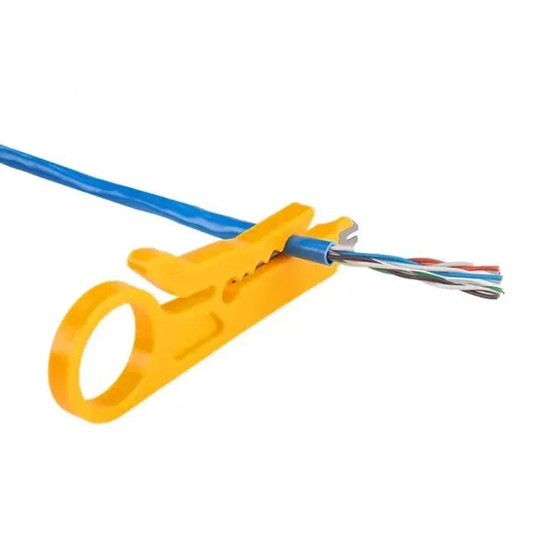 

1pcs Wire Cutter 9cm Connectors Die Cut Wire Rimper Pliers Simple To Use Strip Twisted-pair UTP/STP Data Cables