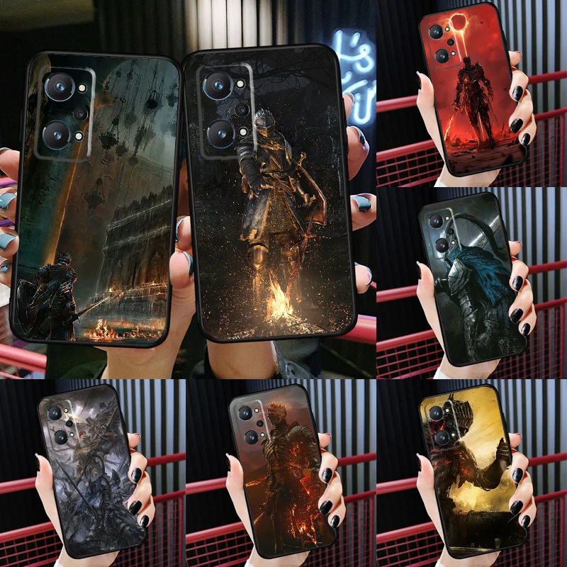 Gioco Dark Souls Per Realme C55 C33 C30 C21Y 10 Pro Plus Gt Neo 5 3 3T Custodia Per Oneplus 11 10 Pro Nord 2 2T
