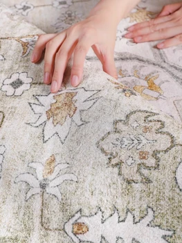 Artistic Persian Type Carpet Luxury Bohemian Decorative Rugs Comfortable Soft Living Room Carpets Machine Washable Bedroom Rug 4