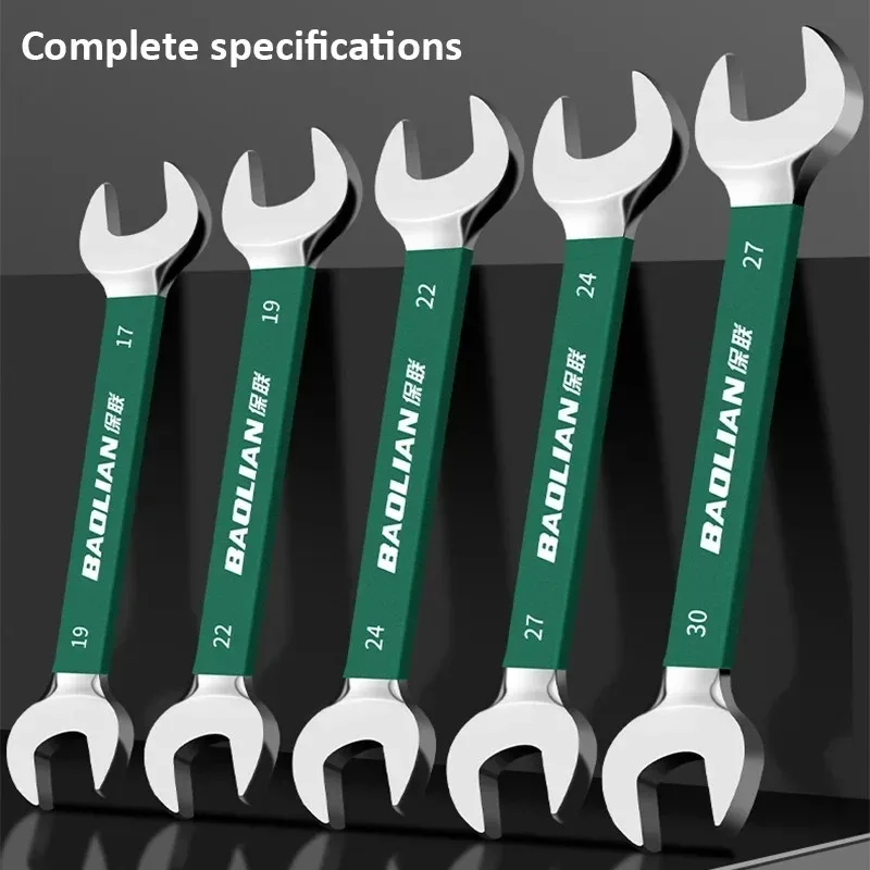 Double-Ended Open Wrench Set - Adjustable Hand Tool Kit