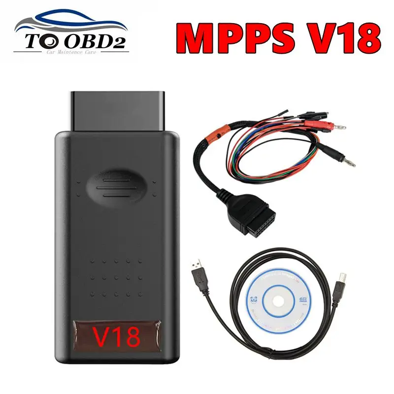 Инструмент для настройки чипа ECU MPPS V18 MAIN + TRICORE + MULTIBOOT, устройство для настройки микросхем для EDC15 EDC16 EDC17, поддержка нескольких языков