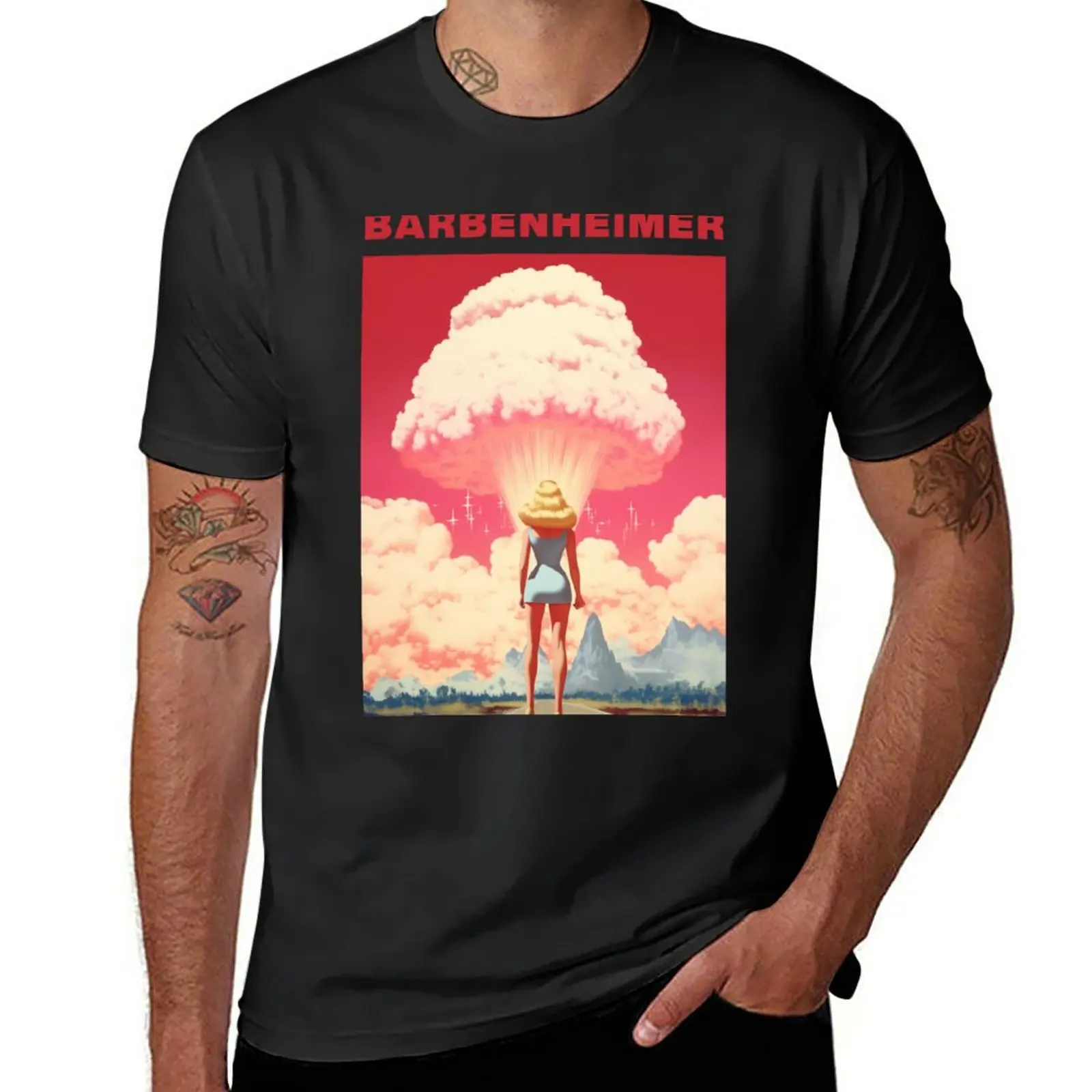 

New ORIGINAL BARBENHEIMER 2023 T-Shirt vintage t shirt anime clothes hippie clothes mens tall t shirts