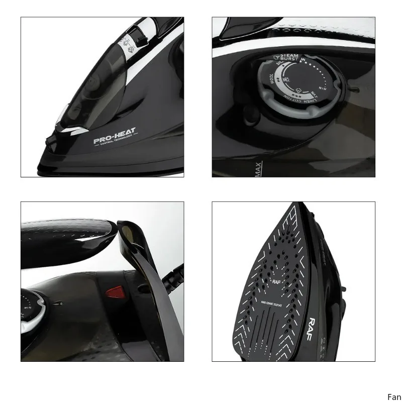 Iron 2800W Portable 5-speed Adjustable Temperature Pressure Clothes Steam Iron 220V Household Handheld Iron 5