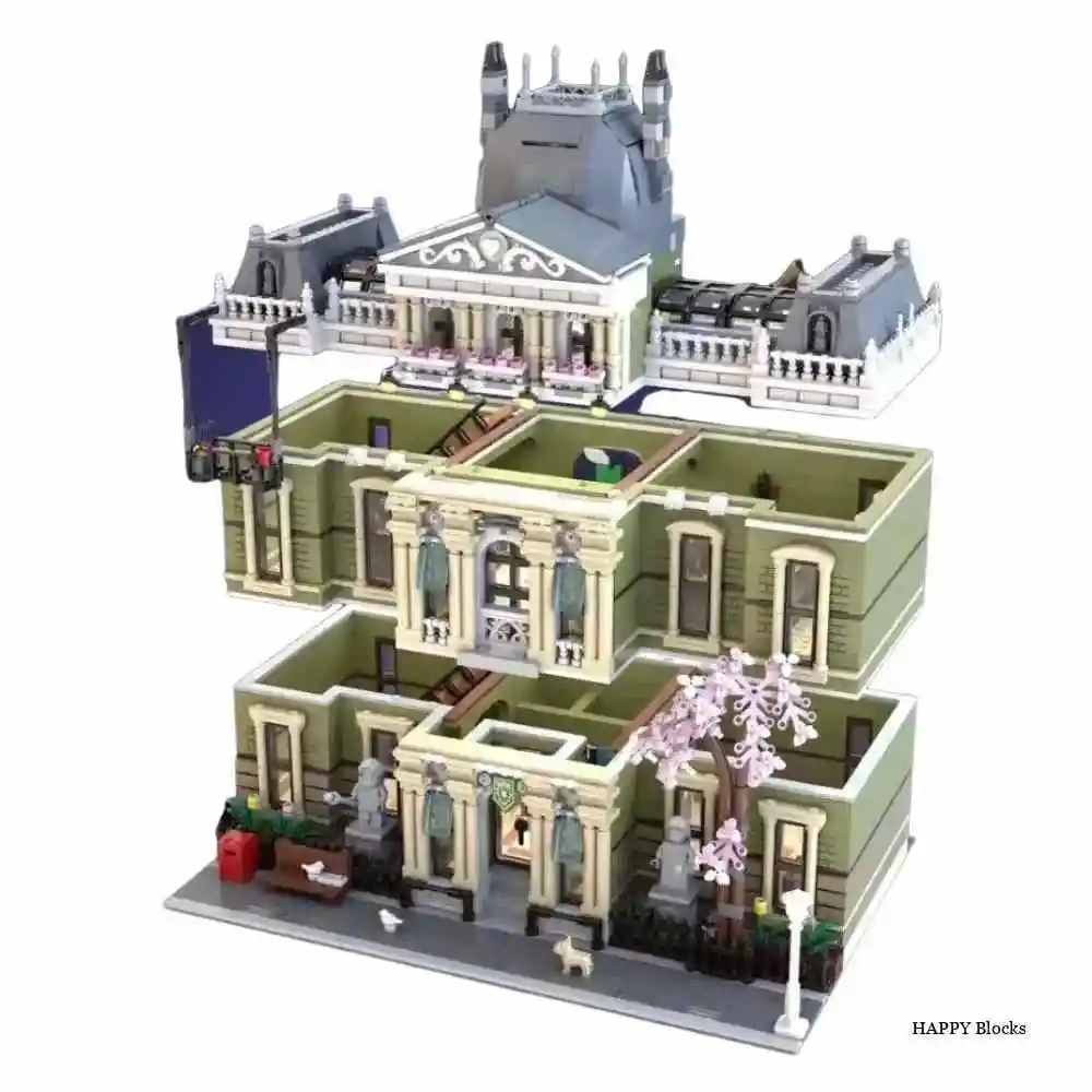 New Icons Natural History Museum 10326 Biggest Modular Building Set Architecture Street View Building Blocks Toy Kids Gift 4
