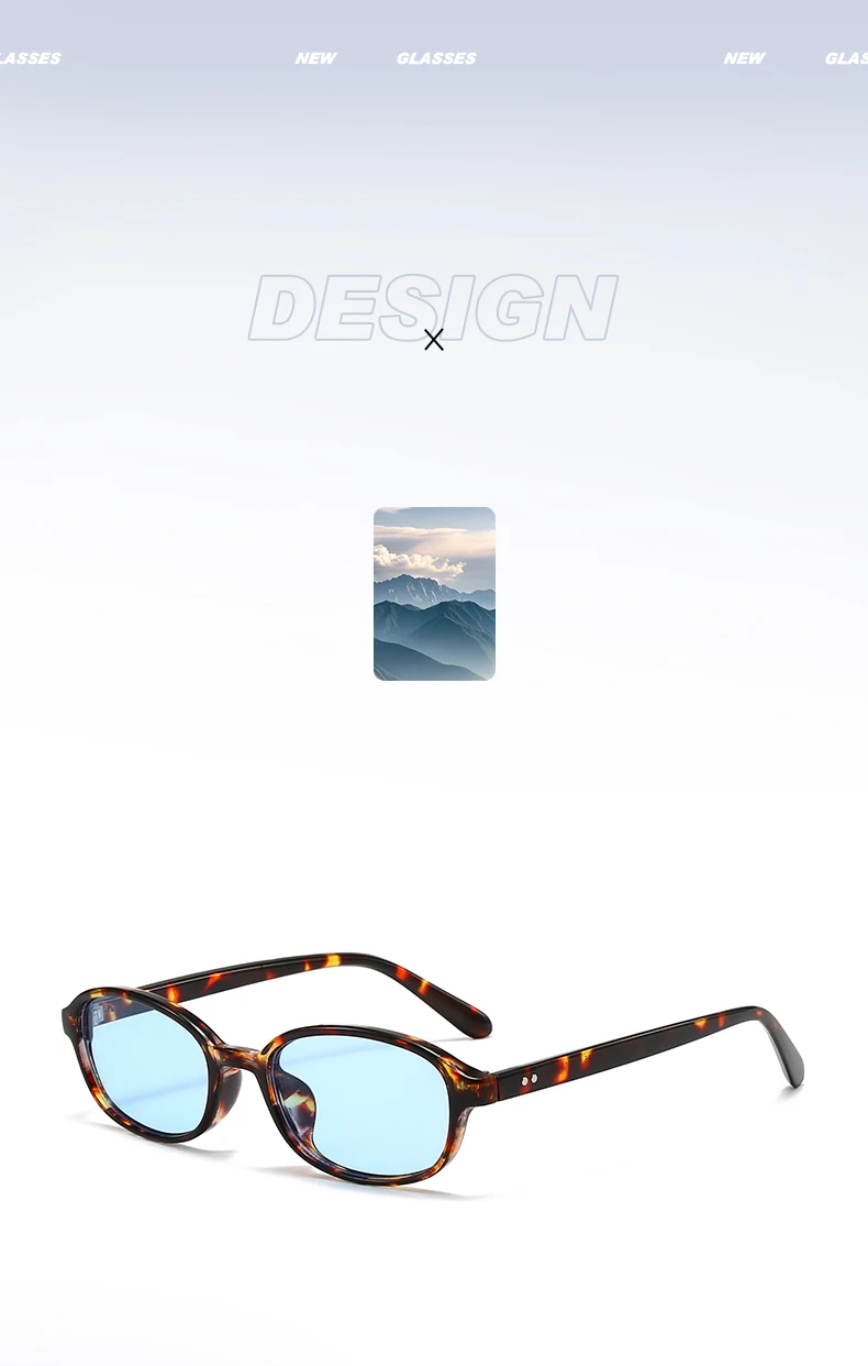 Modische Kleine Quadratische Bunte Casual Anti-Licht-Brille für Damen 2026 Neue Nieten-Sonnenbrille Leichtgewichtige Sommer-Outdoor-Brille – Detail 3
