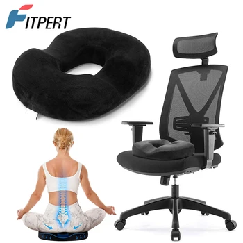 Donut Pillow for Tailbone Pain Relief and Hemorrhoids, Donut Cushion for Postpartum Pregnancy and After Surgery Sitting Relief