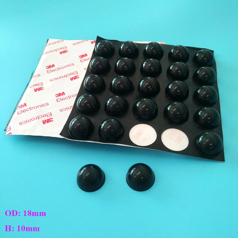 Silicone Rubber Feet Pads Self Adhesive Anti Slip Shockproof 8pcs/16pcs silicone furniture pads rubber furniture pads silicone anti slip pads