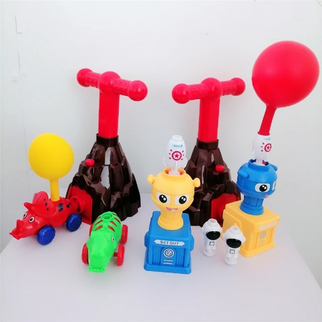 Balloon Powered Cars Balloon Racers Aerodynamic Cars Stem Toys Party Supplies 5
