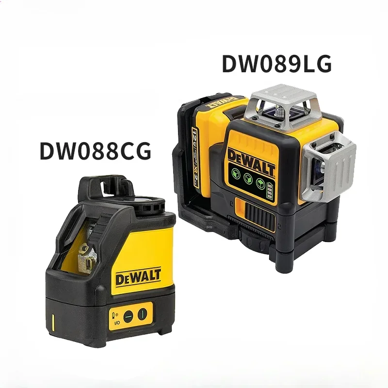 DEWALT DW088CG l&aacute;ser verde Crosser nivel autom&aacute;tico de l&iacute;nea de alta precisi&oacute;n green laser level