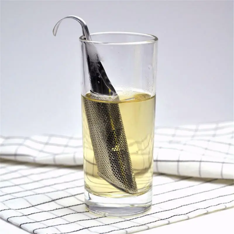 

Tea Strainer Amazing Stainless Steel Tea Infuser Stick Pipe Tea Steeper Strainer Tea Spoon Infuser Filter Fine Mesh Teaware