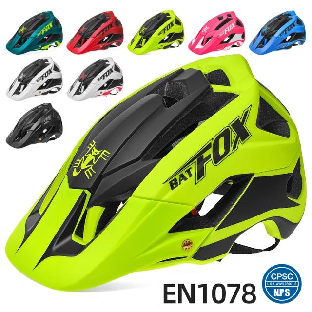 Accesorios Para Cascos Ultraligeros De Bicicleta Batfox Mtb Color Azul  Talla L (56-62cm)