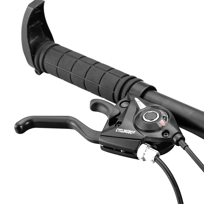 Bicycle Shifter Brake Gear Shifter 21 Speed Or Set Black V brake For Mountain Cycling Conjoined