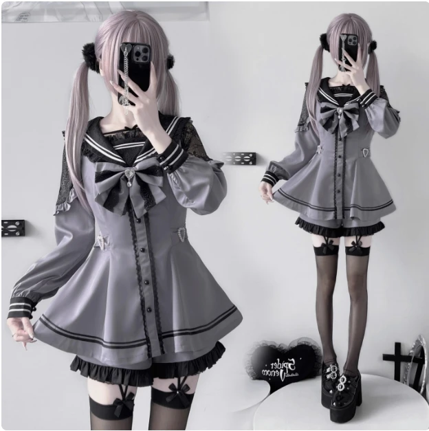 Japanese Style Mine 2025 Spring Women's Mass-Produced Long