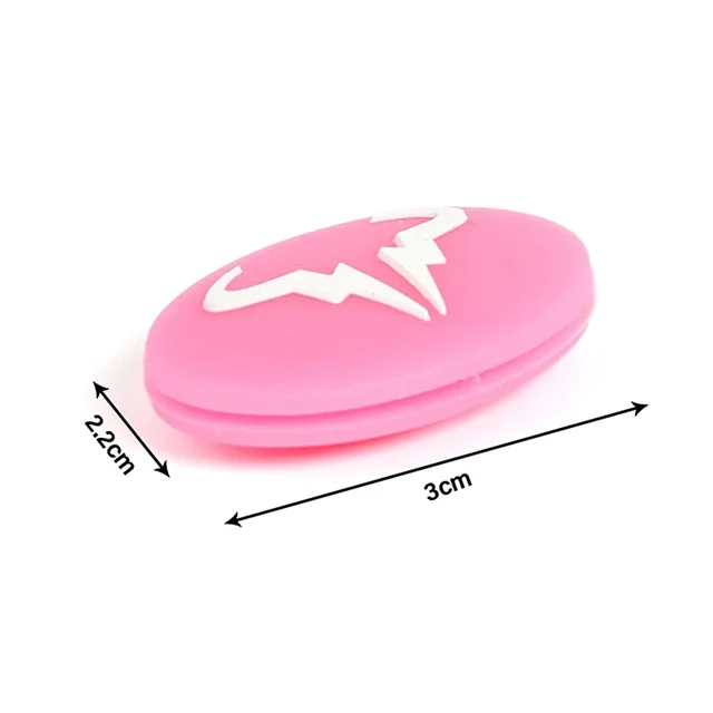 1PC Tennis Cartoon Racket Shock Absorber Vibration Dampeners Silicone Durable Tennis Accessories 6