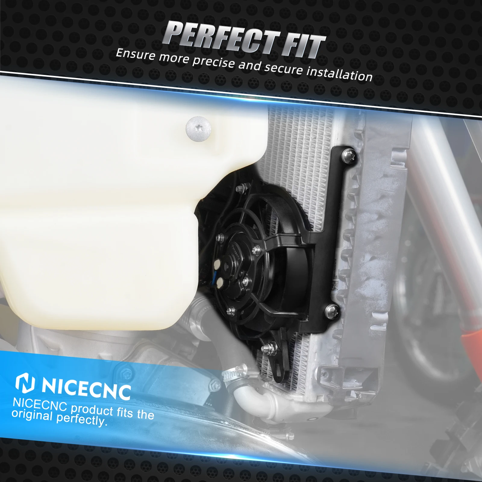 KTM TBI EXC 300 2024 電動ラジエーター冷却ファンセット EXC-F