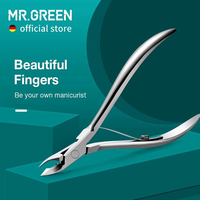 MR.GREEN Nail Cuticle Nipper Manicure Scissors Stainless Steel Dead Skin Remover Pusher Tool Trimmer Best Sellers In Beauty & Health