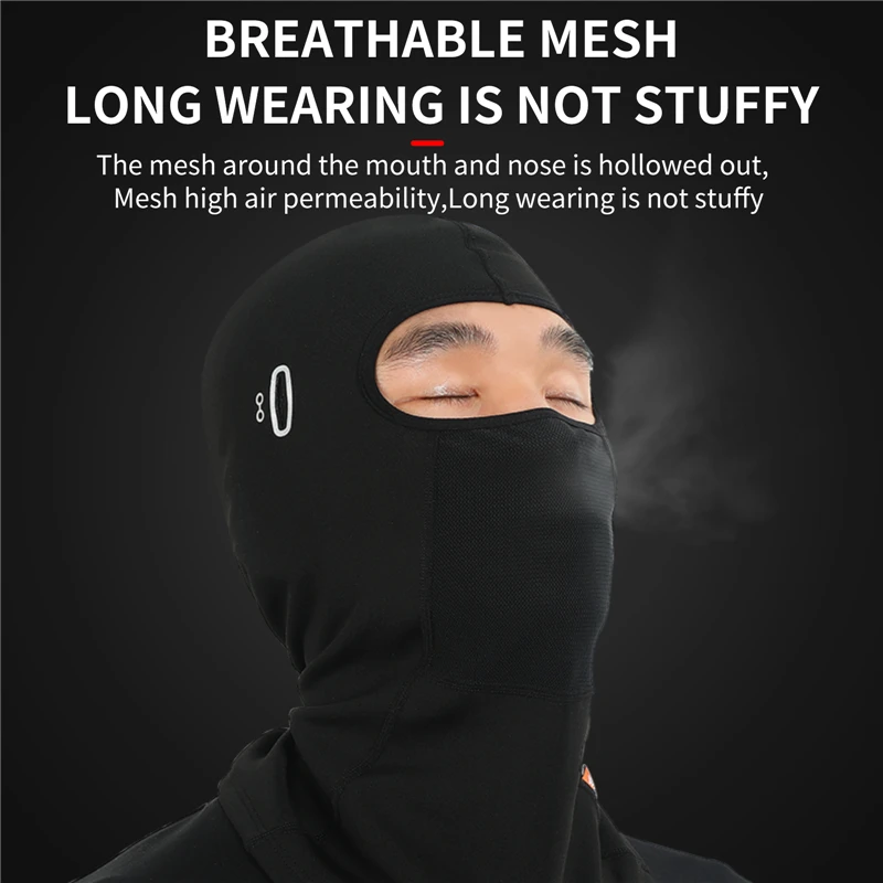 WEST BIKING Warm Fleece Balaclava Cap Cycling Ski Full Face Mask Winter Windproof Breathable Helmet Liner Caps Cycling Equipment 3