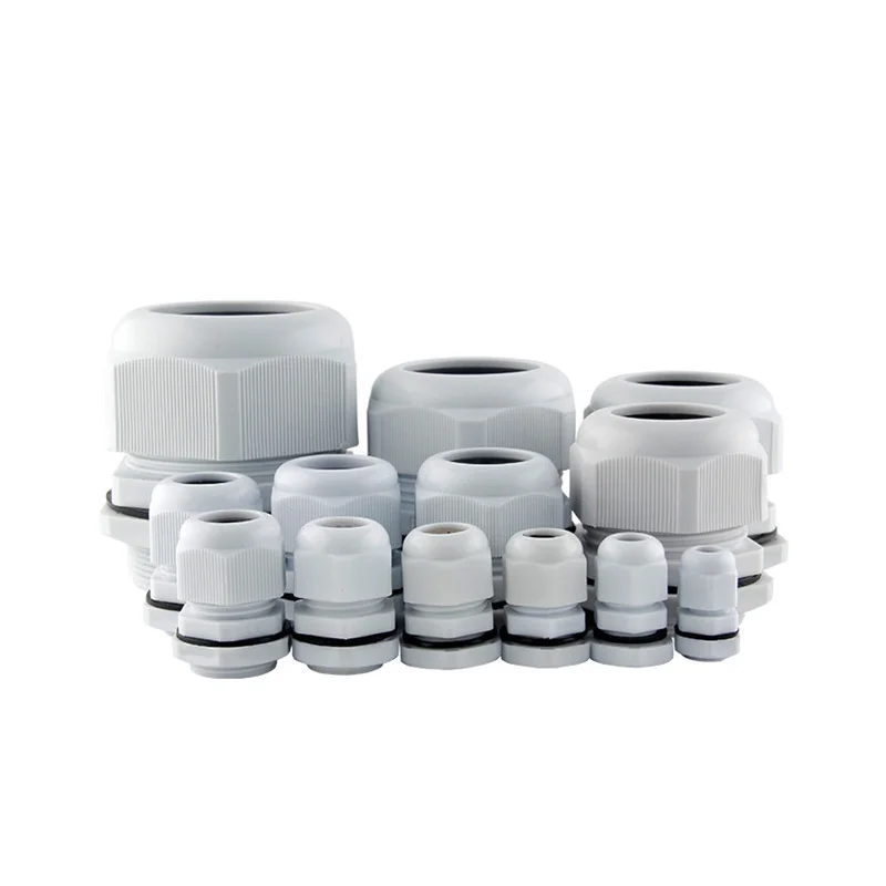 IP68 Nylon Cable Glands PG 7 9 11 13.5 16 19 21 25 29 36 High Quality Wire Plastic Waterproof Connector Cable Joints