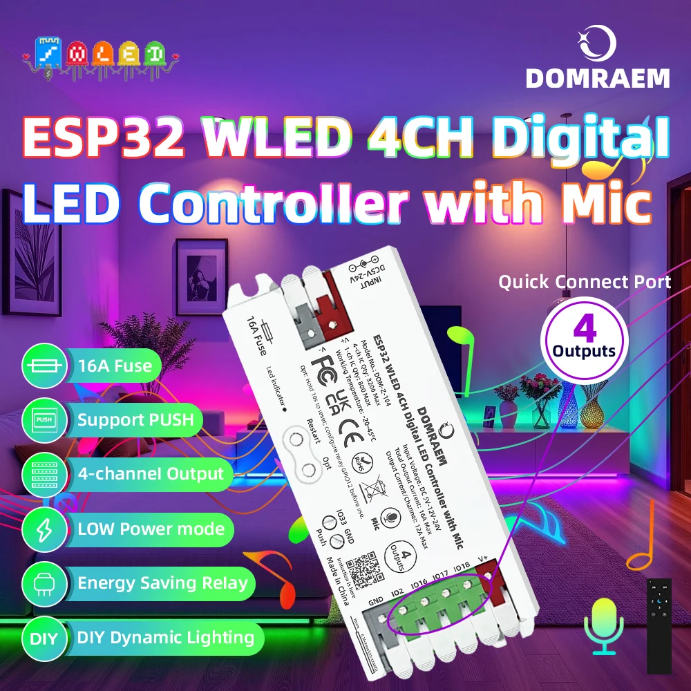 รูปสินค้า ESP32 คอนโทรลเลอร์เสียง ควบคุม LED Strip ด้วย Alexa