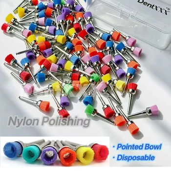 Testine per lucidatura in nylon, si adattano perfettamente, igieniche e usa e getta, per lucidatura e pulizia