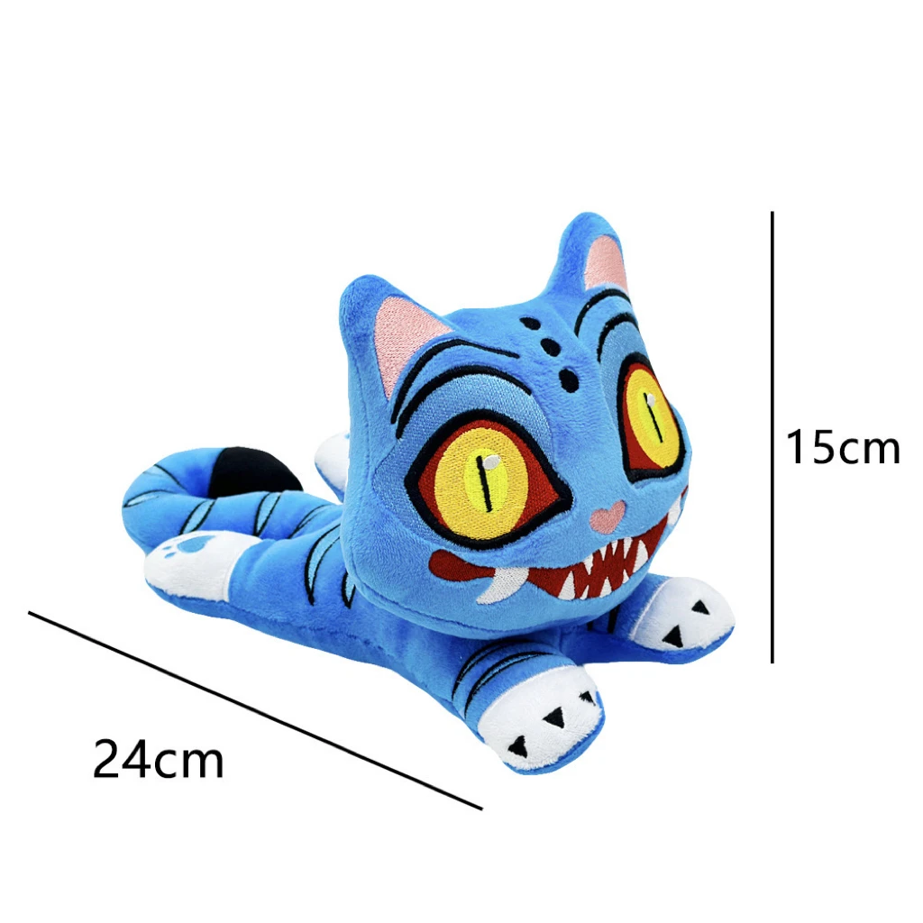 Purple Tiger Anime Plush 3