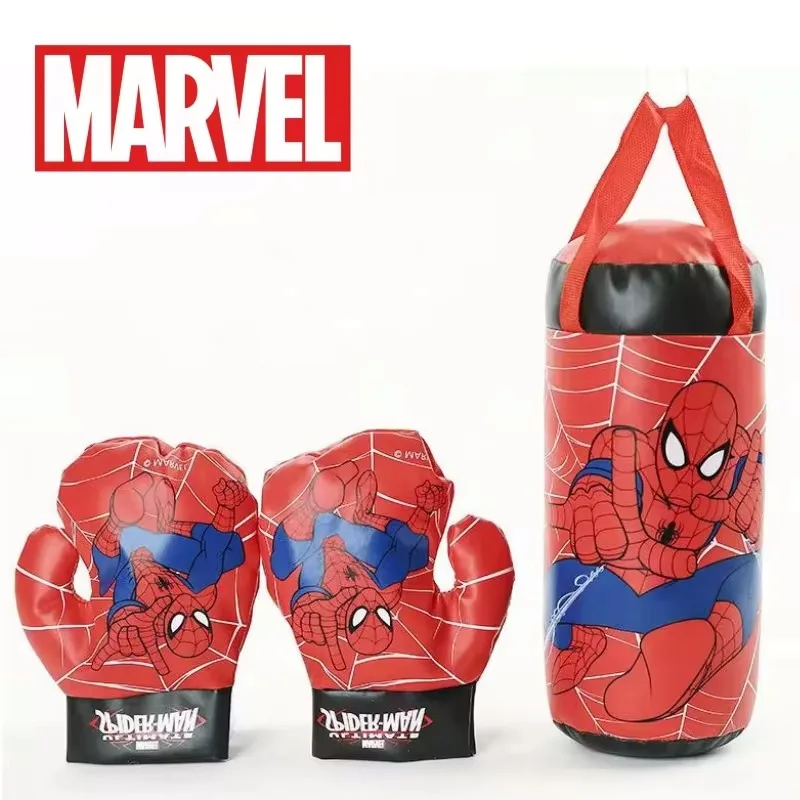 Spiderman children's cartoon animation mini simulation boxing gloves ...