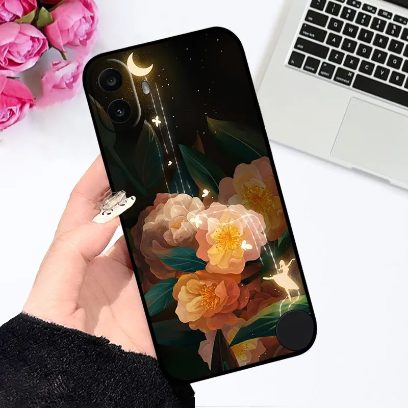 Cute Astronaut Fashion Shockproof Soft Bumper Case
