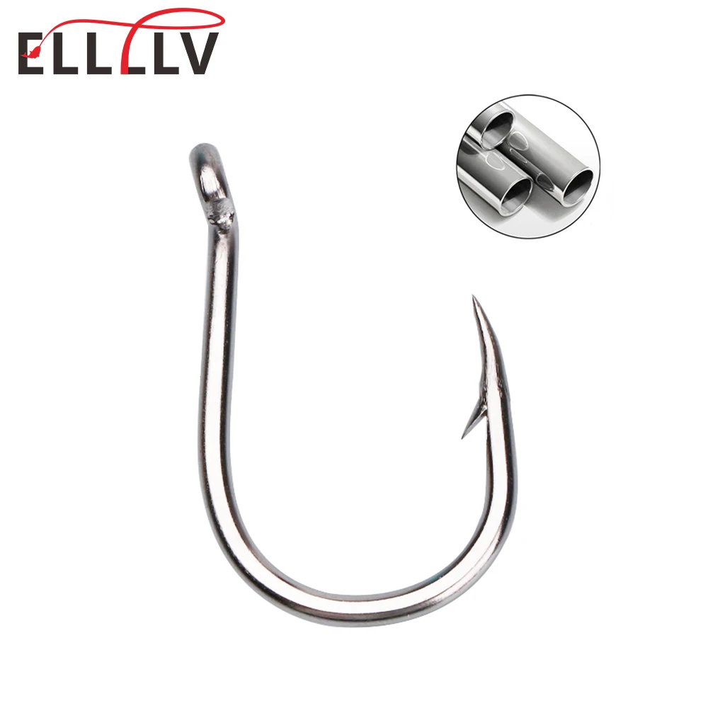 Elllv #300-410 breit klappbare starke Jigging haken Edelstahl 1/0 Inline  Assist Haken Salzwasser boot Angeln Zacken barsch Thunfisch Hai - AliExpress