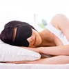3D Block Out Light Sleeping Eye Mask Memory Foam Silk Sleep Mask Women Men For Eyes Sleep Masker Eye Shade Blindfold Sleep Aid 3