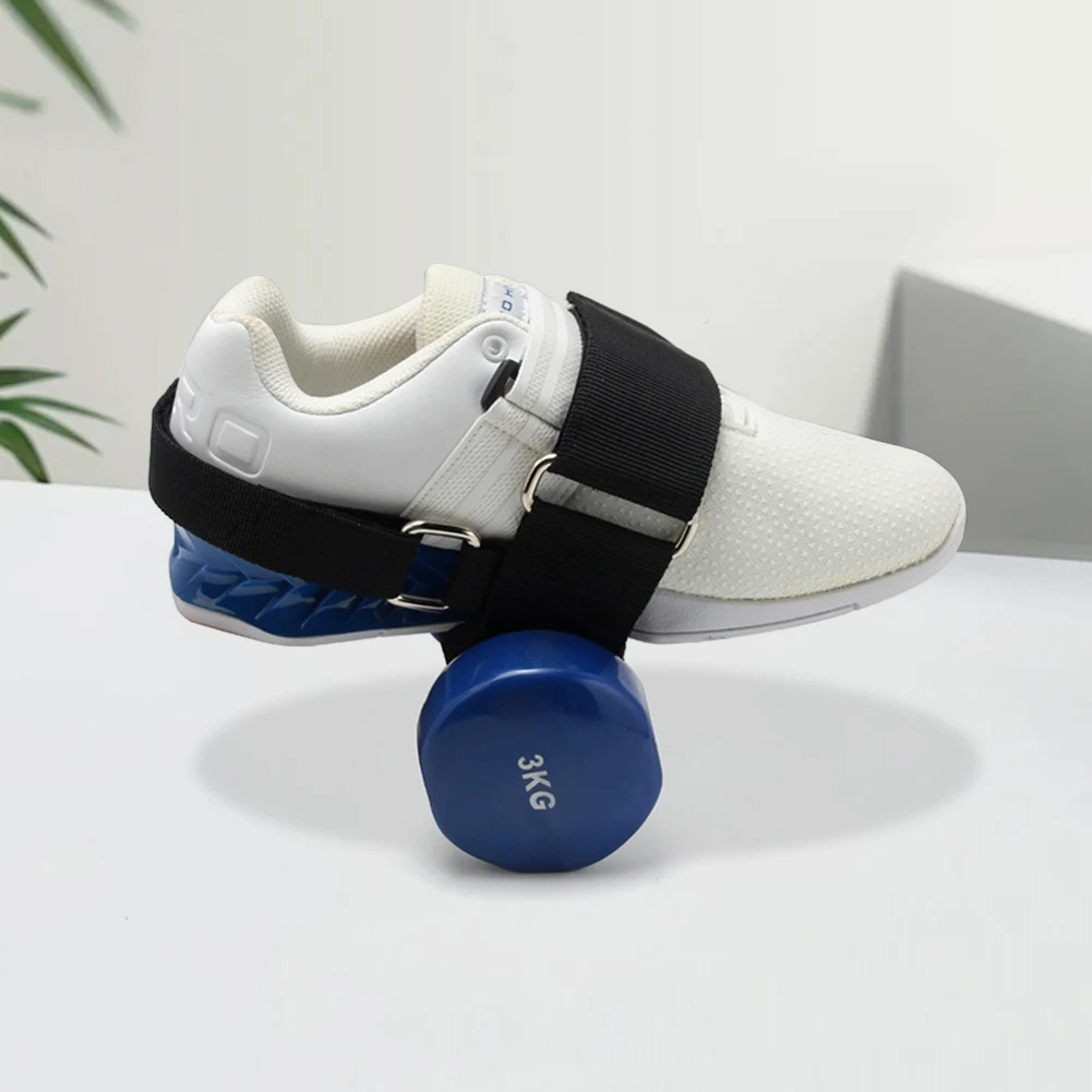 Dumbbell Ankle Strap Feet Dumbbell Attachment with Hook and Loop Fastener Dumbbell Webbing for Leg Muscles Strength Training 4