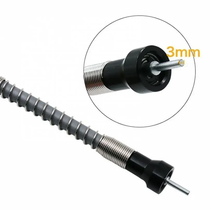 Flexible Drill Extension Shaft Grinder Extension Rotary Tool for Electric Grinder Engraving Machine flexible stainless steel soft shaft bits rotary grinder tools for drill polishing machine flexible shafts