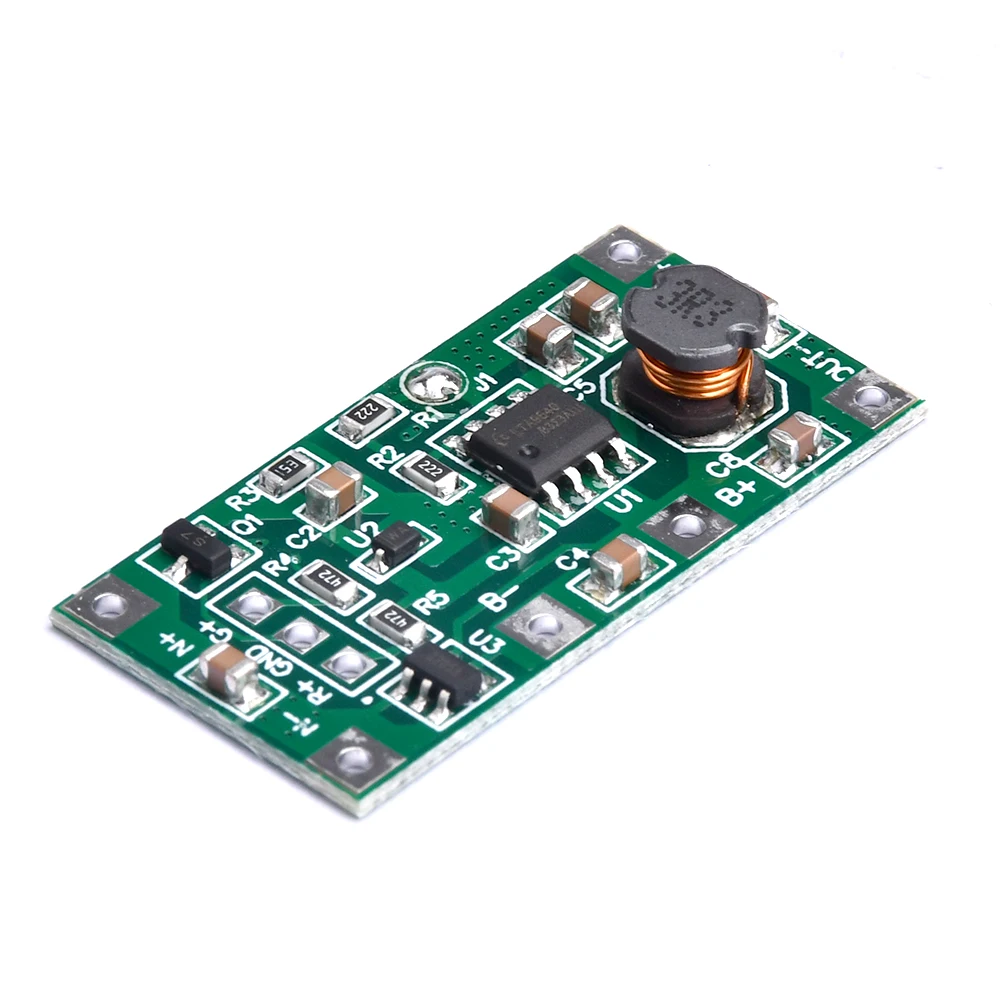 

3.7V polymer 18650 lithium battery 5V1A UPS uninterruptible power supply module reverse protection routing monitoring