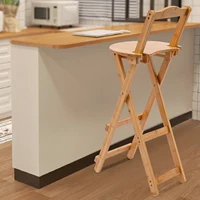 Garden Bar Chairs Set Stool Counter Height Dining Set for Kitchen Beach Load-capacity About 90kg 1