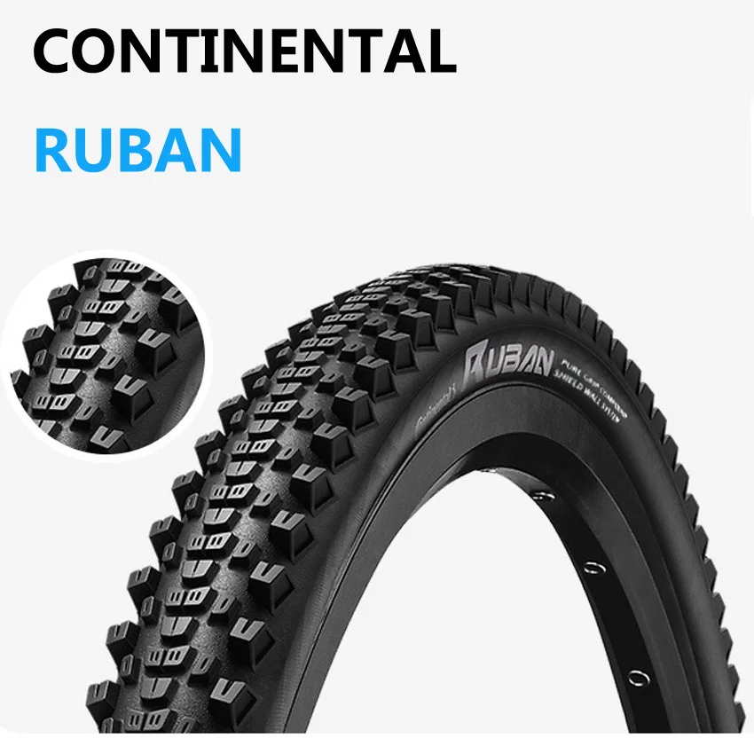 Continental Ruban fio MTB pneu, montanha bicicleta pneu, bicicleta pneu clincher, 27,5x2,3, 29x2,3, 29er