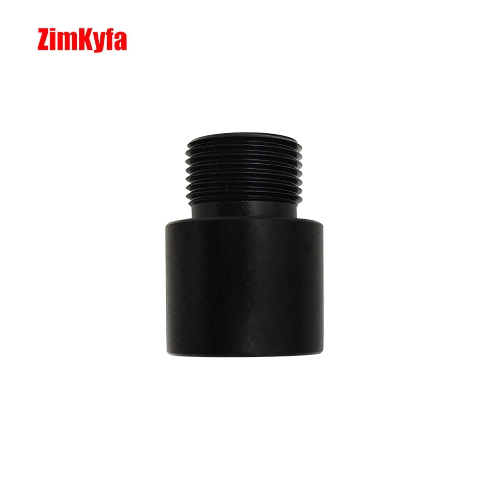 CNC Machined Pro Arms 16mm CW to 14mm CCW Thread Adapter For Kriss Vector&Mk23 Aluminum Black 1Piece Convertor