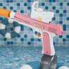 Summer Fully Water Gun Rechargeable Long-Range Continuous Firing Space Party Game Splashing Kids Toy Boy Gift 3