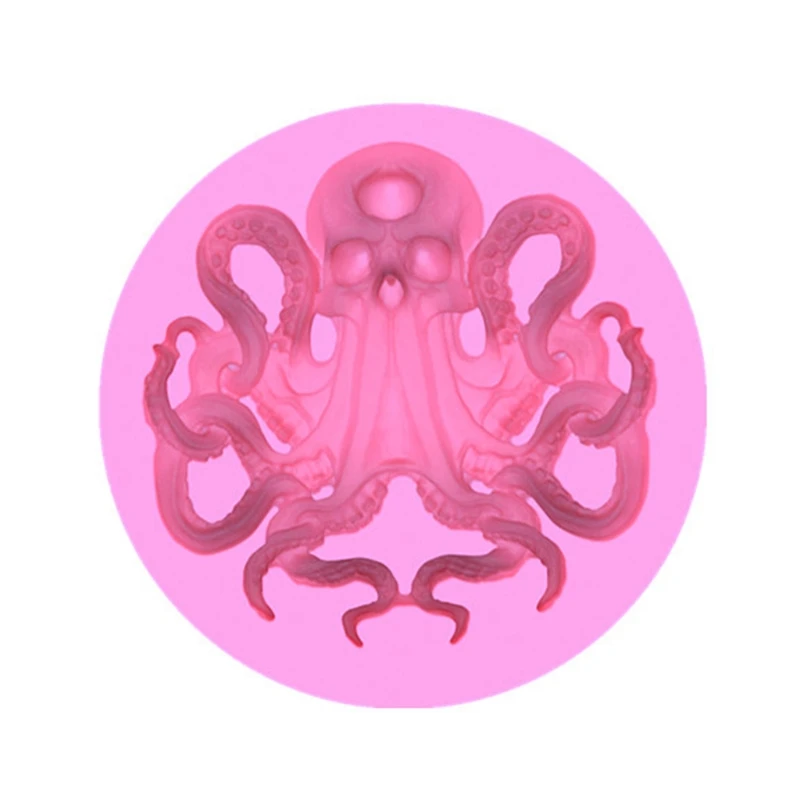 

Octopus Cuttlefish Silicone Molds Cooking Bake Muffins Non-toxic